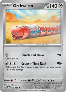 SV4 - Paradox Rift - 138/182 - Orthworm - Uncommon