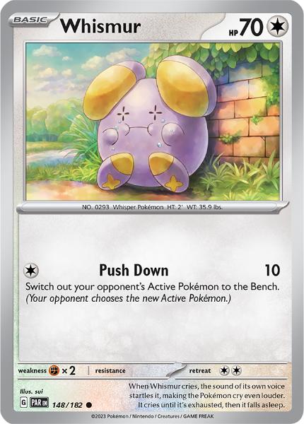 SV4 - Paradox Rift - 148/182 - Whismur - Common Reverse