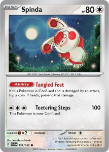 SV4 - Paradox Rift - 151/182 - Spinda - Common Reverse