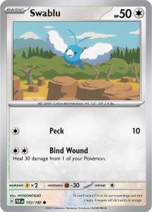 SV4 - Paradox Rift - 152/182 - Swablu - Common Reverse