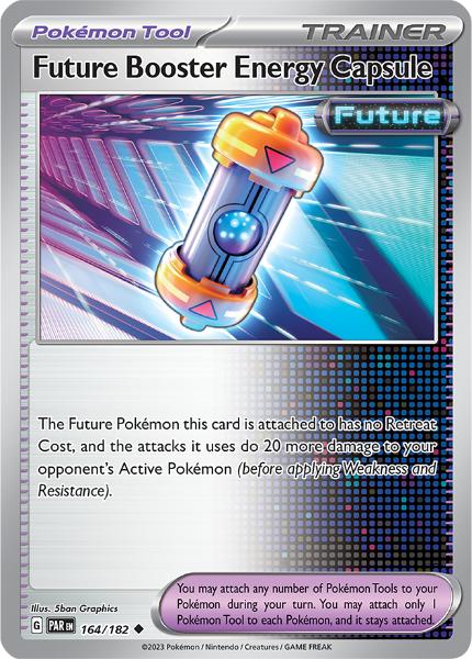 SV4 - Paradox Rift - 164/182 - Future Booster Energy Capsule - Uncommon Reverse