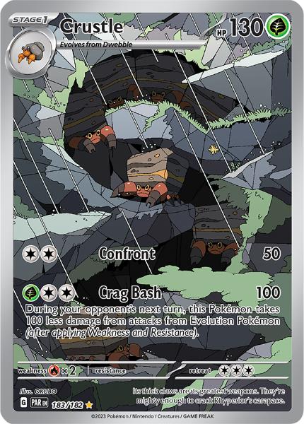 SV4 - Paradox Rift - 183/182 - Crustle - Illustration Rare