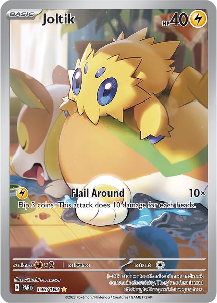 SV4 - Paradox Rift - 196/182 - Joltik - Illustration Rare