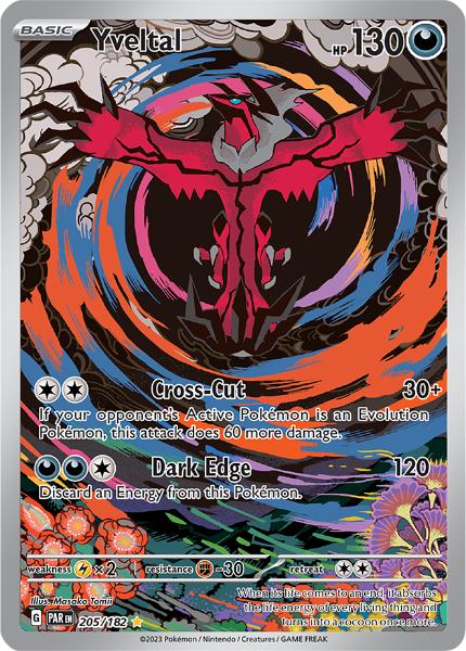 SV4 - Paradox Rift - 205/182 - Yveltal - Illustration Rare