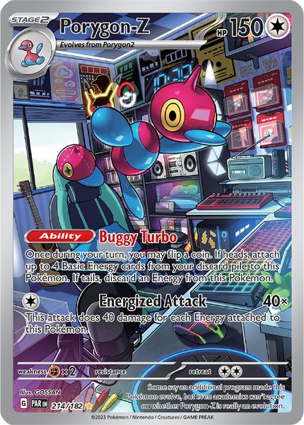 SV4 - Paradox Rift - 214/182 - Porygon-Z - Illustration Rare