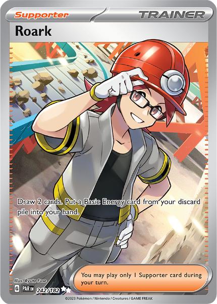SV4 - Paradox Rift - 242/182 - Roark - Special Illustration Rare