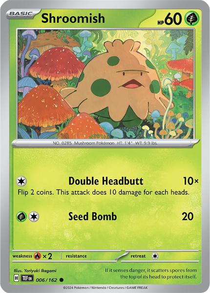 SV5 - Temporal Forces - 006/162 - Shroomish - Common Reverse