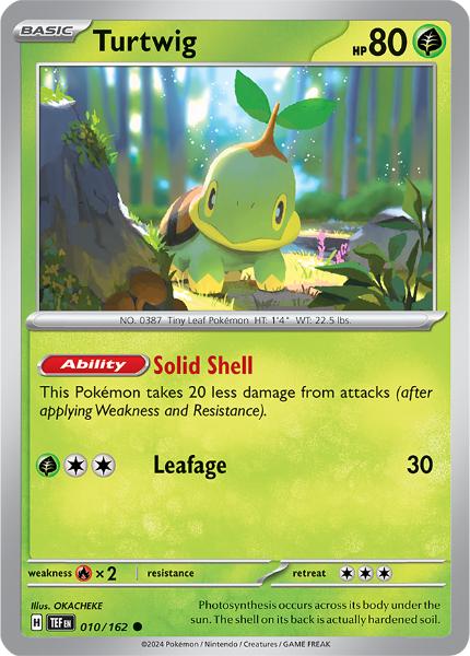 SV5 - Temporal Forces - 010/162 - Turtwig - Common Reverse