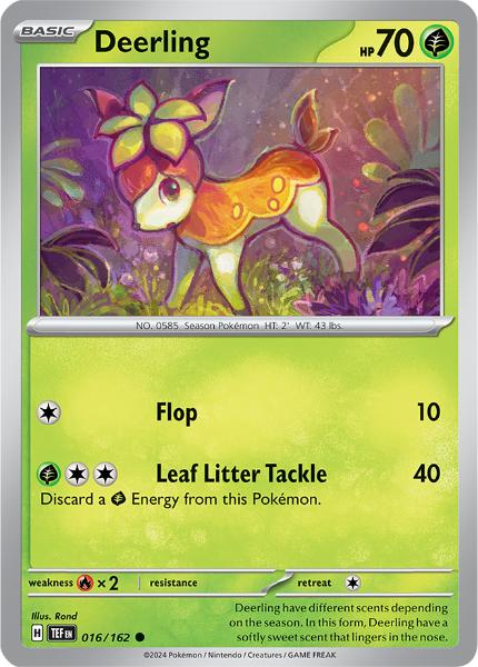 SV5 - Temporal Forces - 016/162 - Deerling - Common Reverse