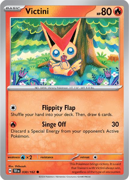 SV5 - Temporal Forces - 030/162 - Victini - Common Reverse