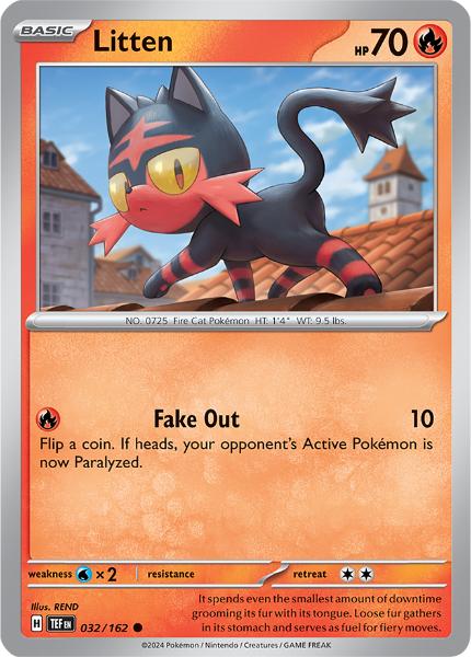 SV5 - Temporal Forces - 032/162 - Litten - Common Reverse