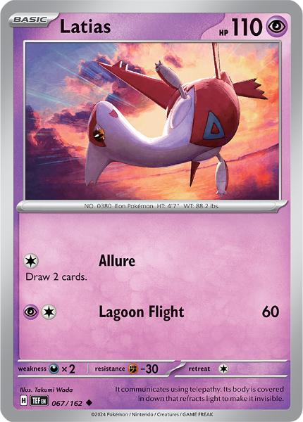 SV5 - Temporal Forces - 067/162 - Latias - Uncommon Reverse