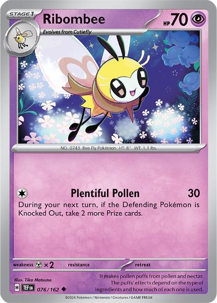 SV5 - Temporal Forces - 076/162 - Ribombee - Uncommon