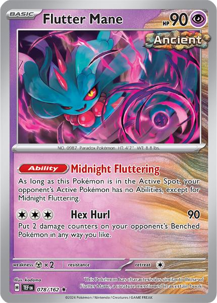 SV5 - Temporal Forces - 078/162 - Flutter Mane - Holo Rare