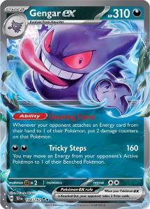 SV5 - Temporal Forces - 104/162 - Gengar ex - Double Rare