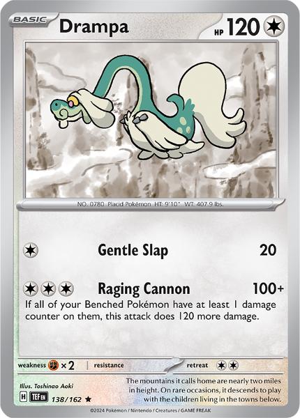 SV5 - Temporal Forces - 138/162 - Drampa - Holo Rare