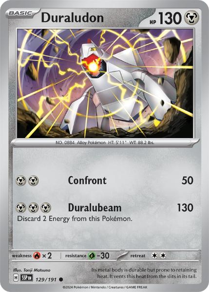 SV8 - Surging Sparks - 129/191 - Duraludon - Common