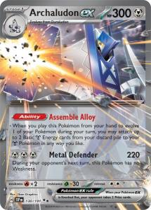 SV8 - Surging Sparks - 130/191 - Archaludon ex - Double Rare