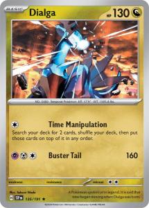 SV8 - Surging Sparks - 135/191 - Dialga - Rare