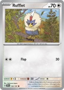 SV8 - Surging Sparks - 152/191 - Rufflet - Common Reverse