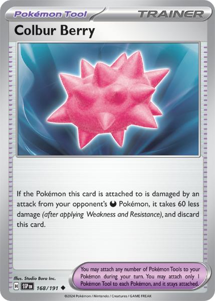 SV8 - Surging Sparks - 168/191 - Colbur Berry - Uncommon