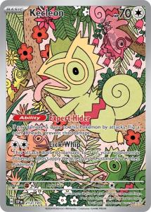 SV8 - Surging Sparks - 213/191 - Kecleon - Illustration Rare