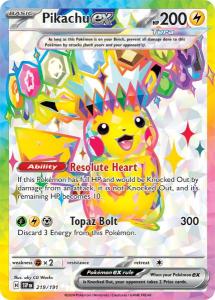 SV8 - Surging Sparks - 219/191 - Pikachu ex - Special Illustration Rare