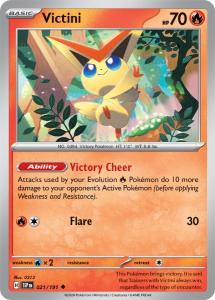 SV8 - Surging Sparks - 021/191 - Victini - Uncommon