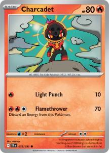 SV8 - Surging Sparks - 033/191 - Charcadet - Common Reverse