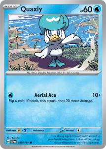 SV8 - Surging Sparks - 050/191 - Quaxly - Common Reverse