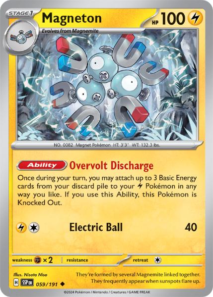 SV8 - Surging Sparks - 059/191 - Magneton - Uncommon