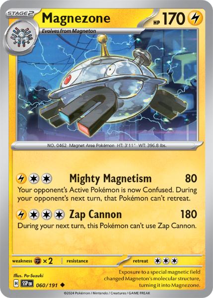 SV8 - Surging Sparks - 060/191 - Magnezone - Uncommon