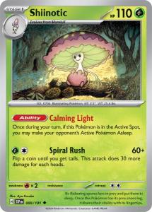 SV8 - Surging Sparks - 009/191 - Shiinotic - Uncommon