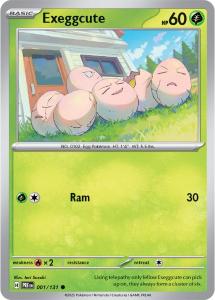 SV8.5 - Prismatic Evolutions - 001/131 - Exeggcute - Common - Reverse Holo
