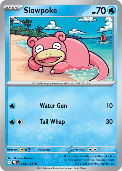 SV8.5 - Prismatic Evolutions - 018/131 - Slowpoke - Common