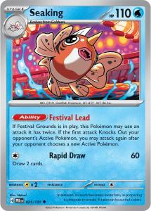 SV8.5 - Prismatic Evolutions - 021/131 - Seaking - Uncommon - Master Ball