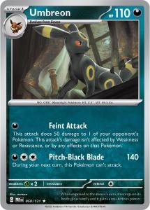 SV8.5 - Prismatic Evolutions - 059/131 - Umbreon - Rare - Poké Ball