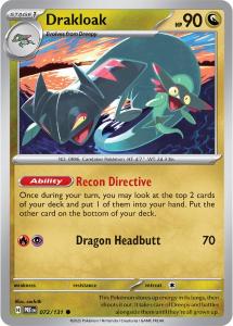 SV8.5 - Prismatic Evolutions - 072/131 - Drakloak - Common - Reverse Holo