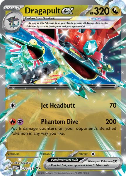 SV8.5 - Prismatic Evolutions - 073/131 - Dragapult ex - Double Rare