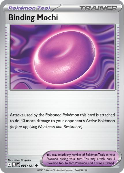 SV8.5 - Prismatic Evolutions - 095/131 - Binding Mochi - Uncommon - Poké Ball