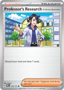 SV8.5 - Prismatic Evolutions - 125/131 - Professor's Research [Professor Sycamore] - Common