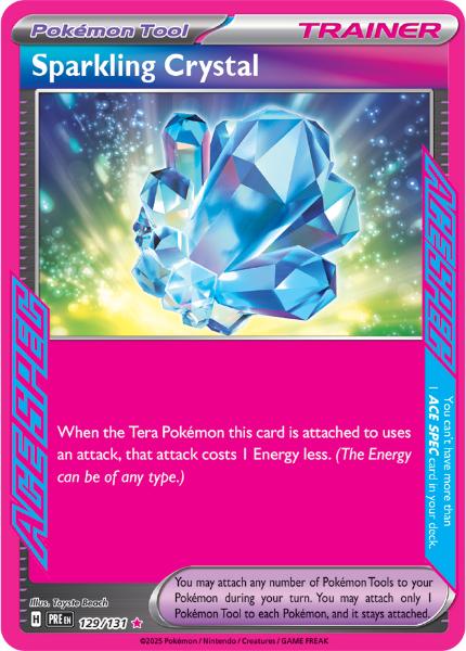 SV8.5 - Prismatic Evolutions - 129/131 - Sparkling Crystal - ACE Rare