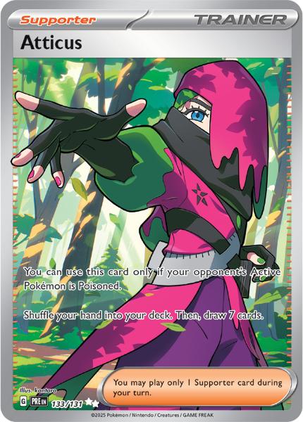 SV8.5 - Prismatic Evolutions - 133/131 - Atticus - Ultra Rare