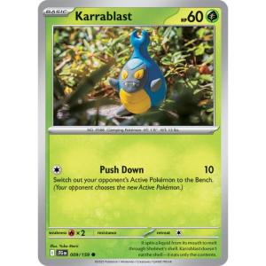 SV9 - Journey Together - 009/159 - Karrablast - Common Reverse