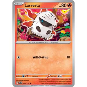 SV9 - Journey Together - 028/159 - Larvesta - Common Reverse