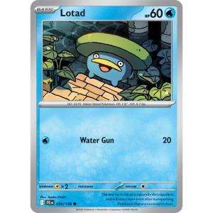 SV9 - Journey Together - 035/159 - Lotad - Common Reverse
