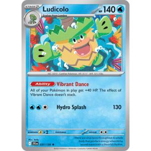 SV9 - Journey Together - 037/159 - Ludicolo - Rare