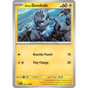 SV9 - Journey Together - 044/159 - Alolan Geodude - Common Reverse