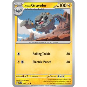 SV9 - Journey Together - 045/159 - Alolan Graveler - Common Reverse