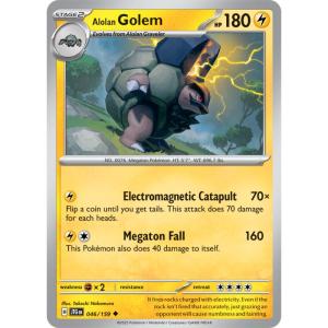 SV9 - Journey Together - 046/159 - Alolan Golem - Uncommon